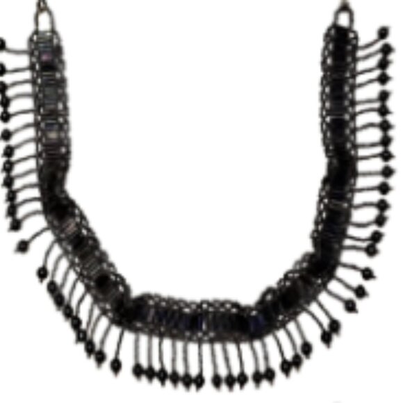 14.5” Beaded Fringe Necklaces - Picture 3 of 9